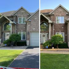 Brick House Wash and Gutter Cleaning in Yorkville, IL 2